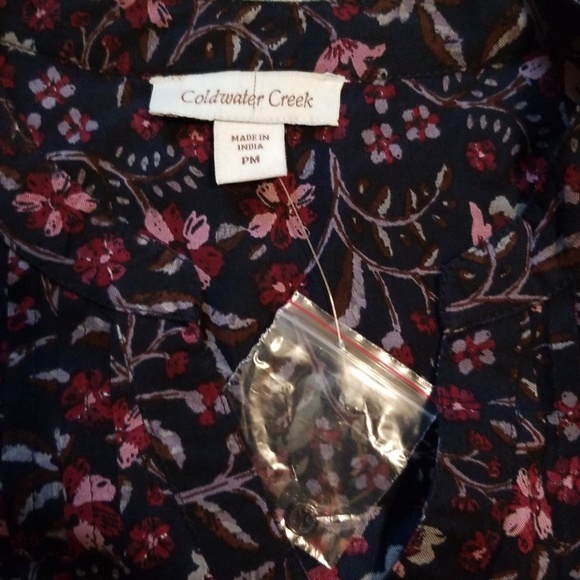 Coldwater Creek Blouse Sz PM - Picture 3 of 8